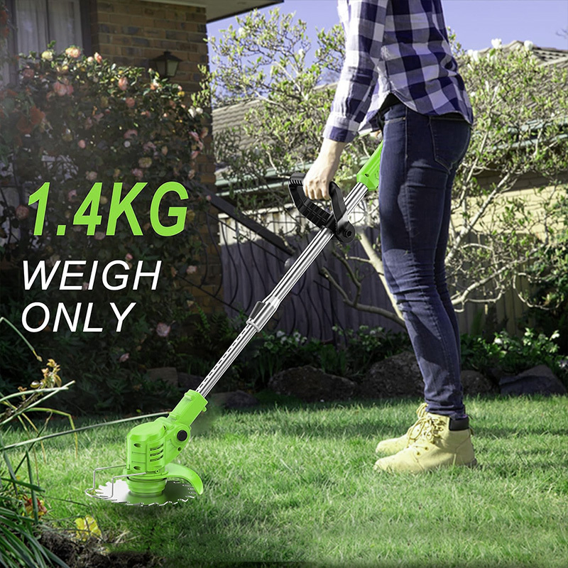 7c530dbc-316e-4ee3-9adc-712be2483ad1.jpg Cordless Electric Grass Trimmer 2-in-1 Lawn Edger W & 2 Batteries & Blades Yard Garden Tool Kit - Image 7