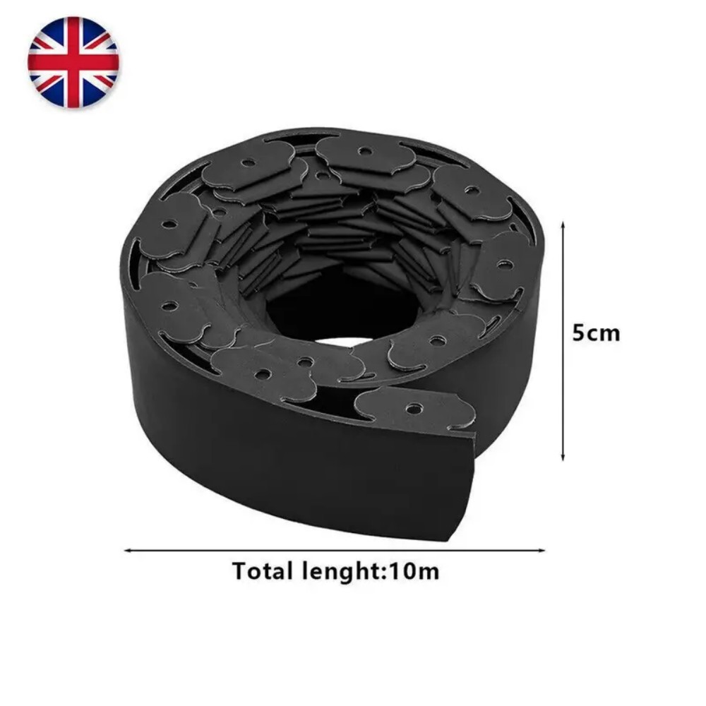 e77415ac-4174-4189-b941-e30fbe9018e0-1.jpg 10m Lawn Border With 30 Plastic Stakes Garden Border For Paths, Driveways, Flowers And Plants - Image 4